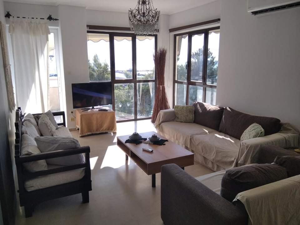 Super View Seafront Apartment ネア・ミカニオーナ エクステリア 写真